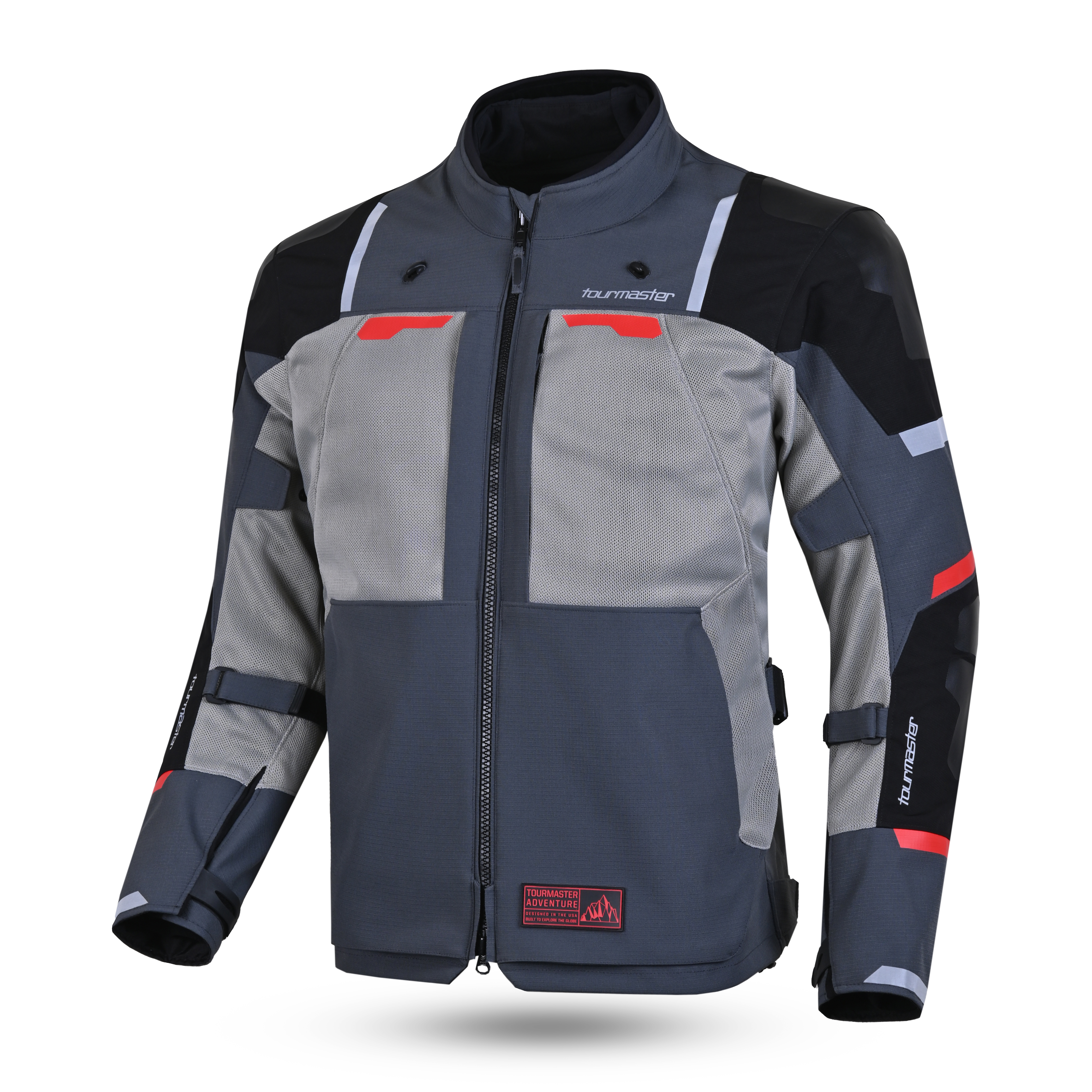 Tourmaster Zephyr Mesh Jacket Grey/Grey Extra Large