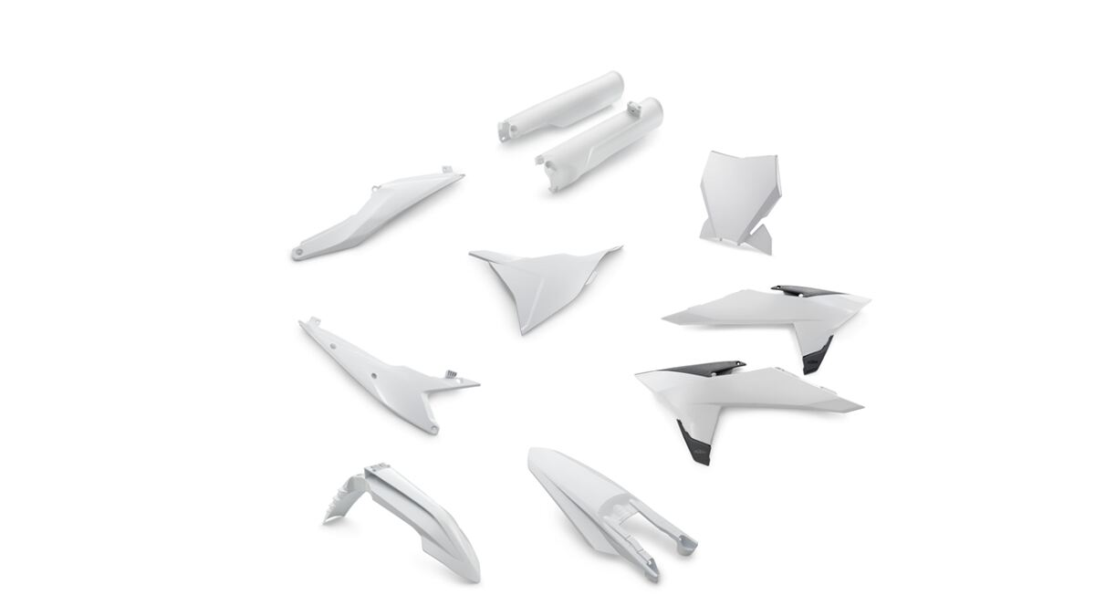 KTM 00010000429K - White Plastic Parts Kit