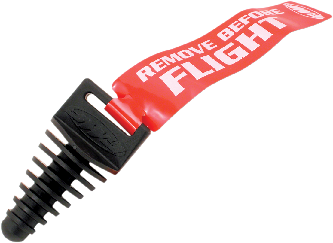 FMF 1861-0013 - 4-Stroke Exhaust Wash Plug with Red Streamer