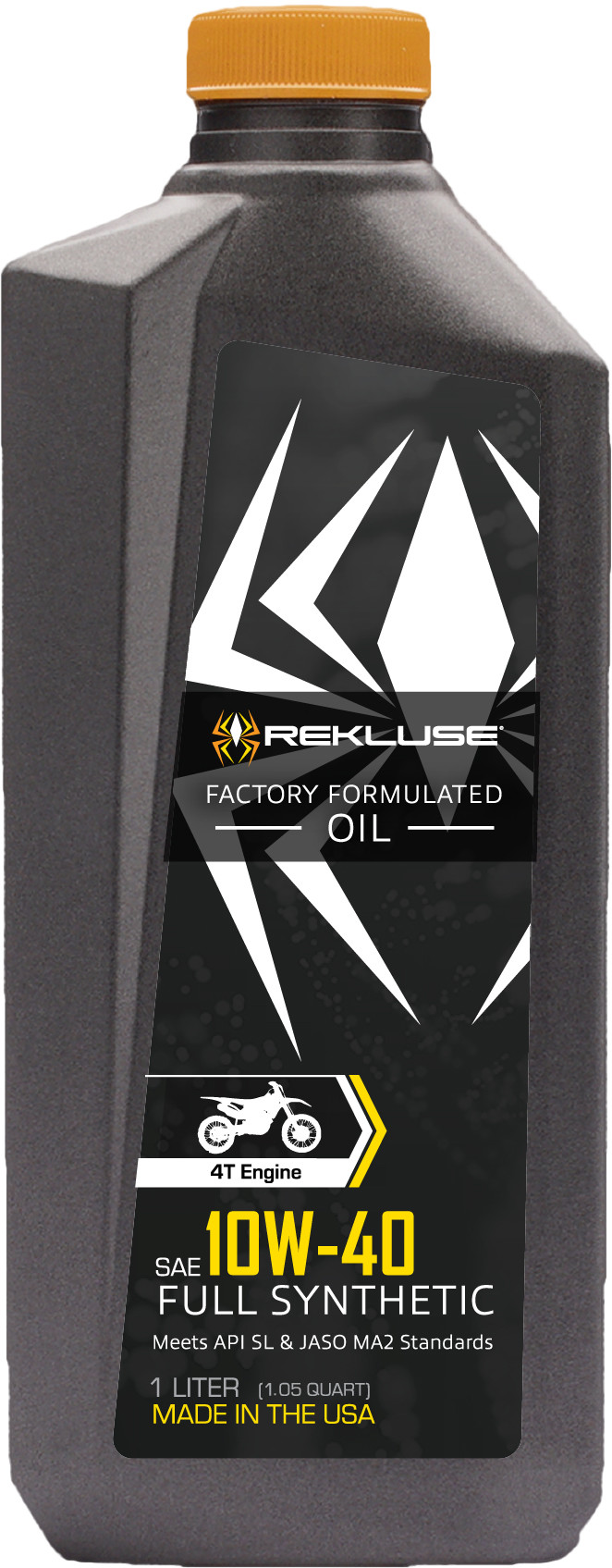 Rekluse Racing 156-0001 - Full Synthetic 10W40 4T Engine Oil 1L