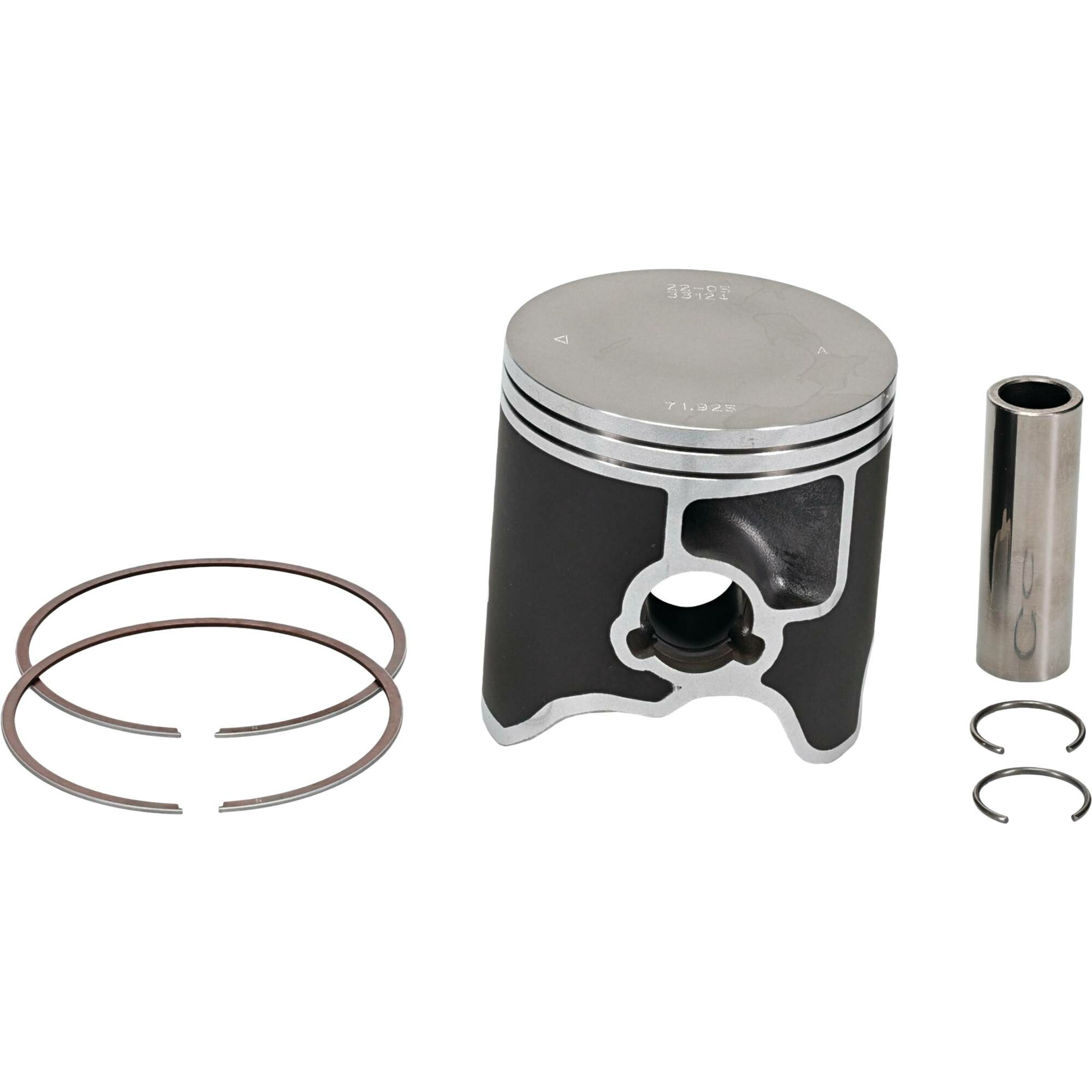 Vertex 175-24244A - Cast Piston Kit 71.925mm Standard