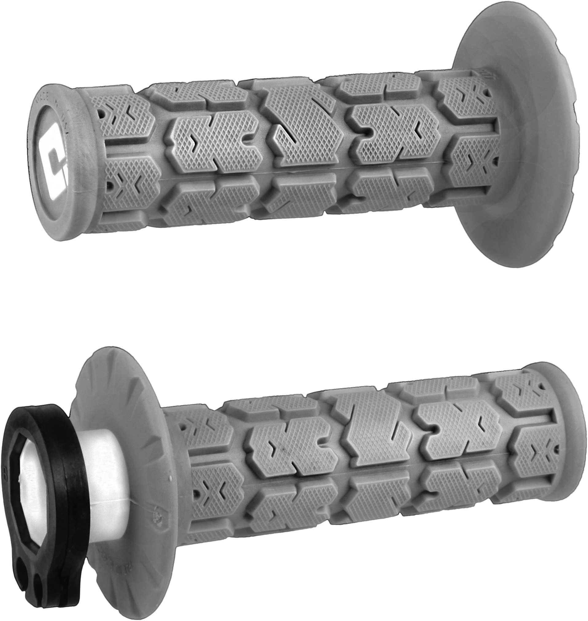 ODI 206-1087 - Rogue MX Lock-On Grip System Grey