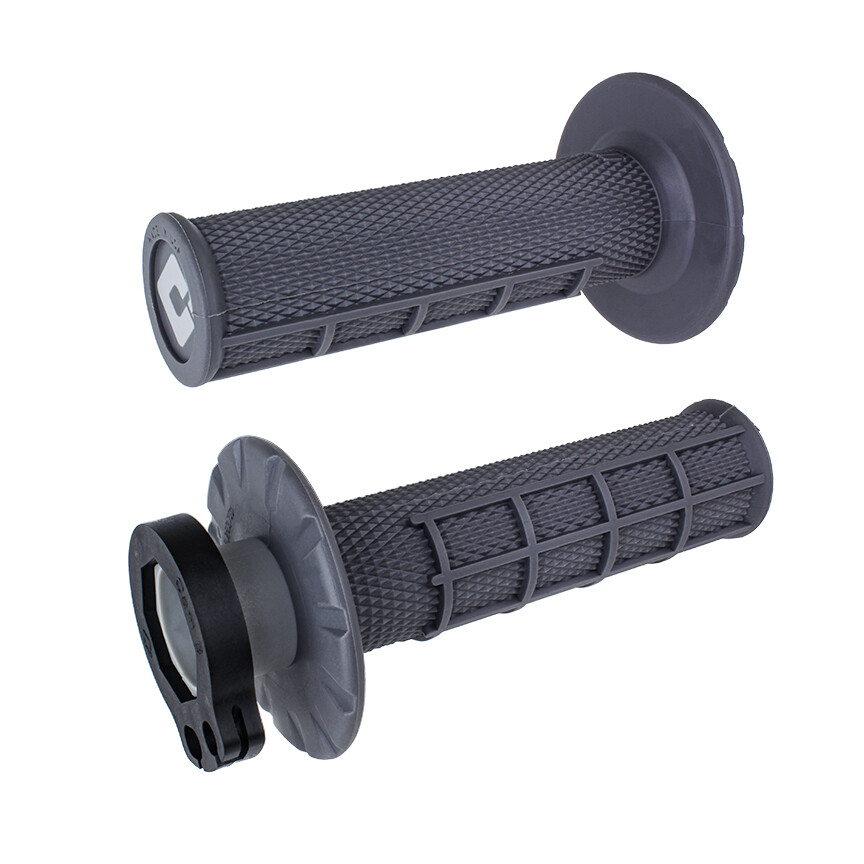 ODI 206-1092 - Half Waffle Lock-On Grips Graphite