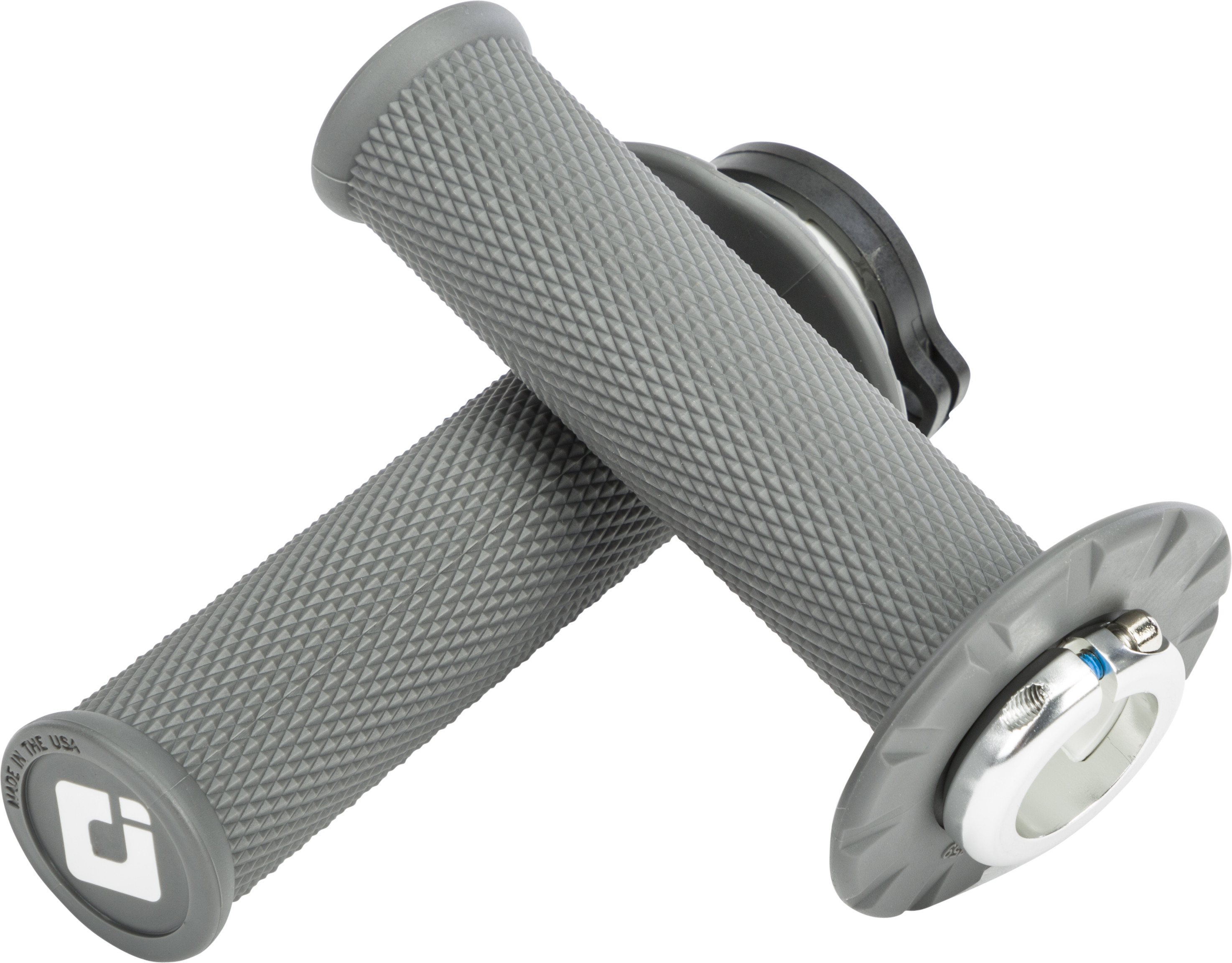 ODI 206-1111 - MX V2 Lock-On Grips No Waffle Graphite