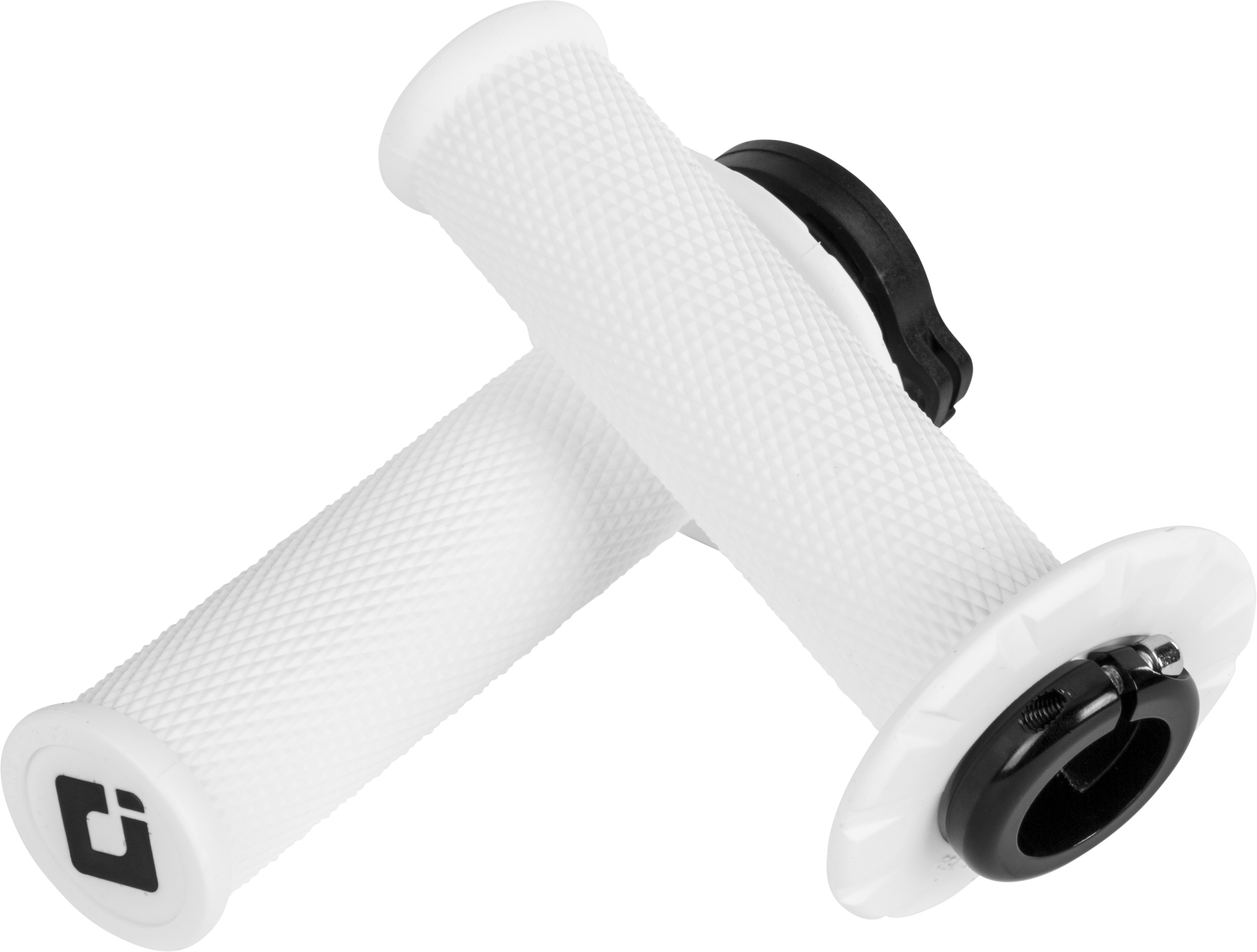 ODI 206-1112 - MX V2 Lock-On Grips No Waffle White Pro Soft
