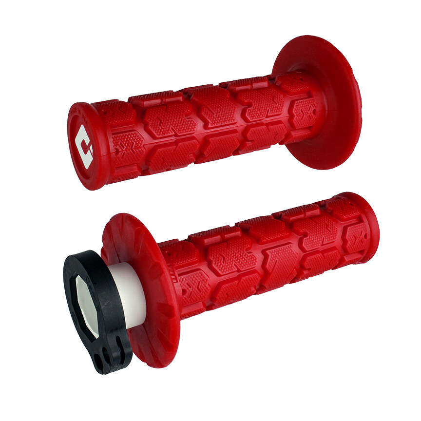 ODI 206-1130 - Rogue Off-Road Lock-On Grips Red