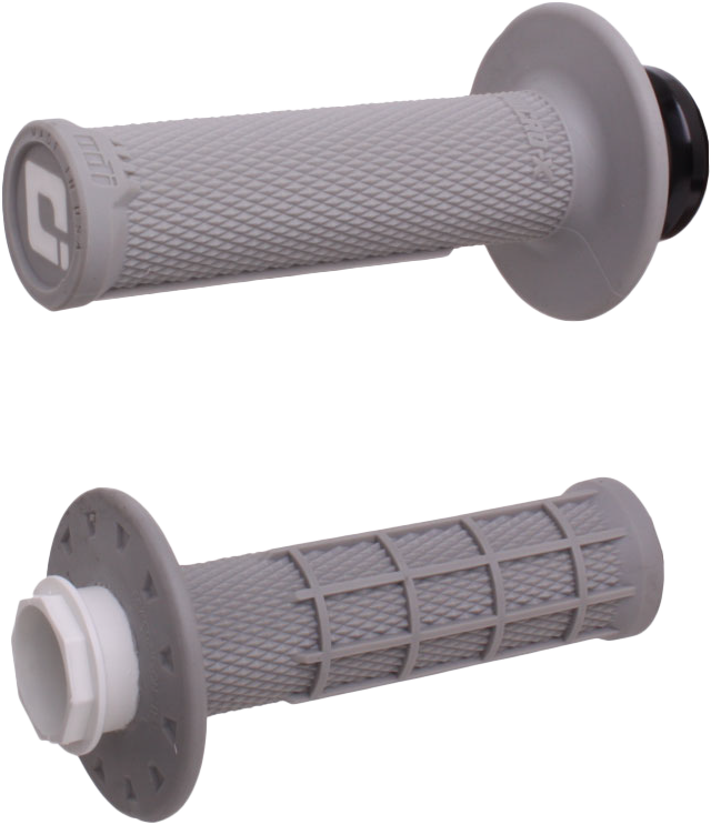 ODI 206-1151 - Micro-X Lock-On Half-Waffle Grips Grey/Black