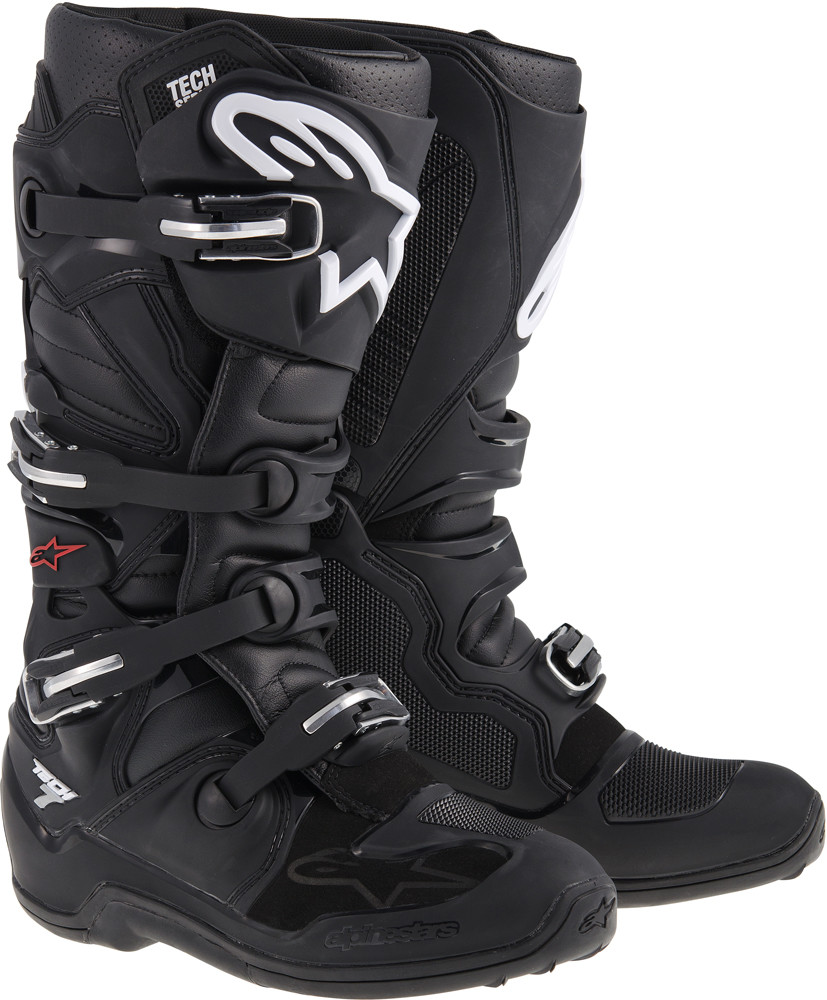 Alpinestars 482-20108 - Tech 7 MX Boots Black Size 8