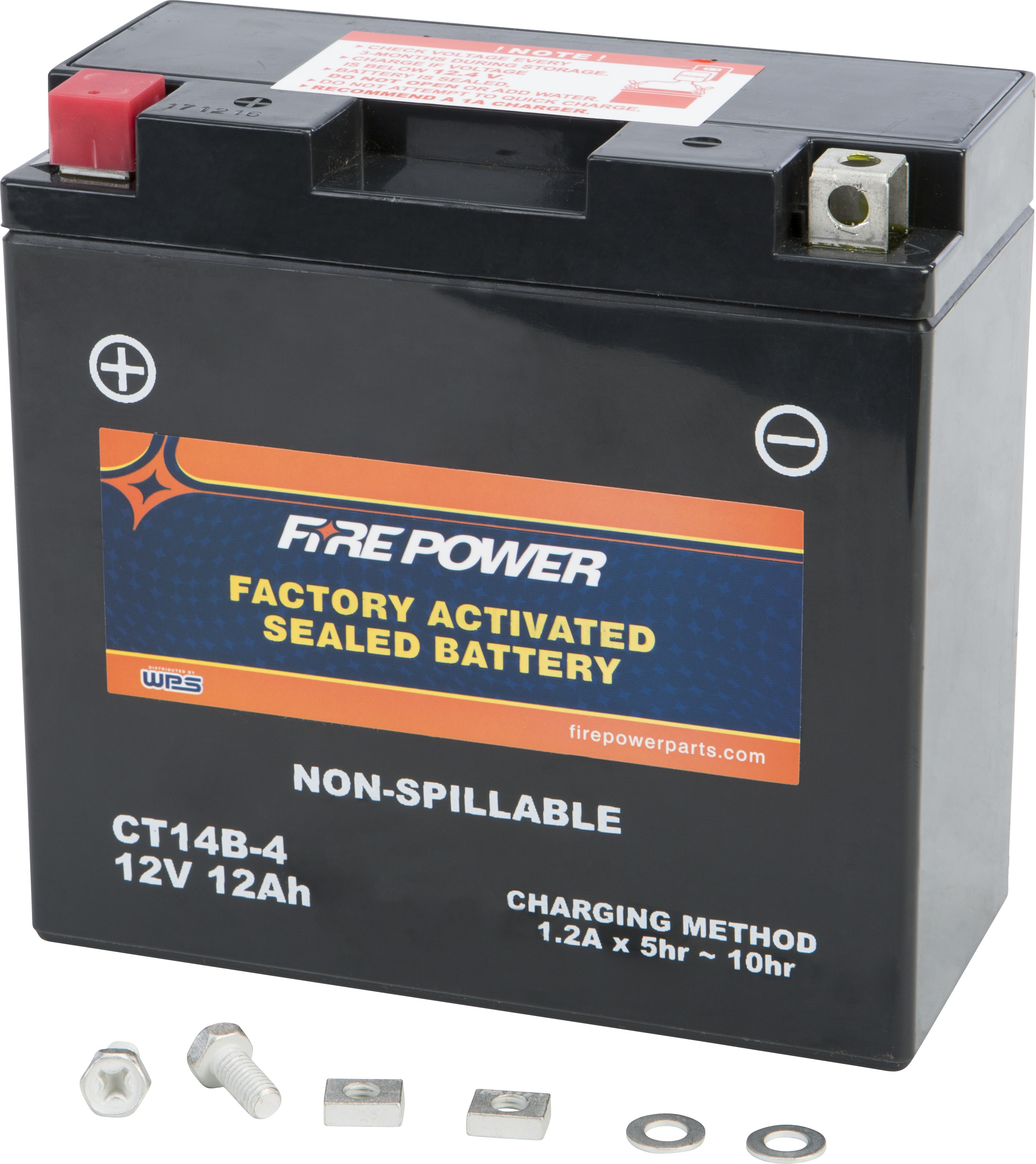 Fire Power 49-2131 - CT14B-4 Sealed Factory Activated Battery