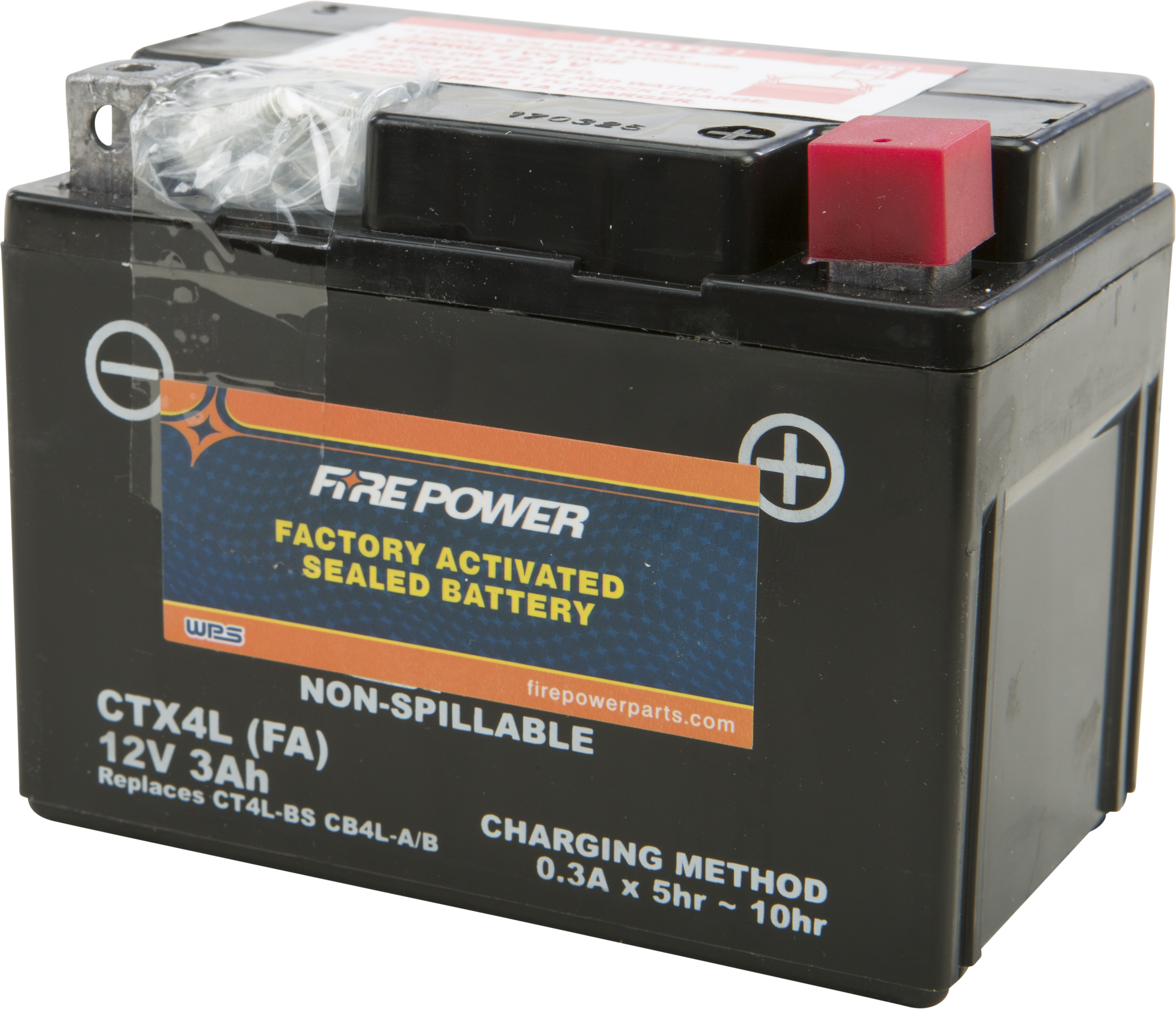 Fire Power 49-2243 - CTX4L/CT4L Sealed Factory Activated Battery