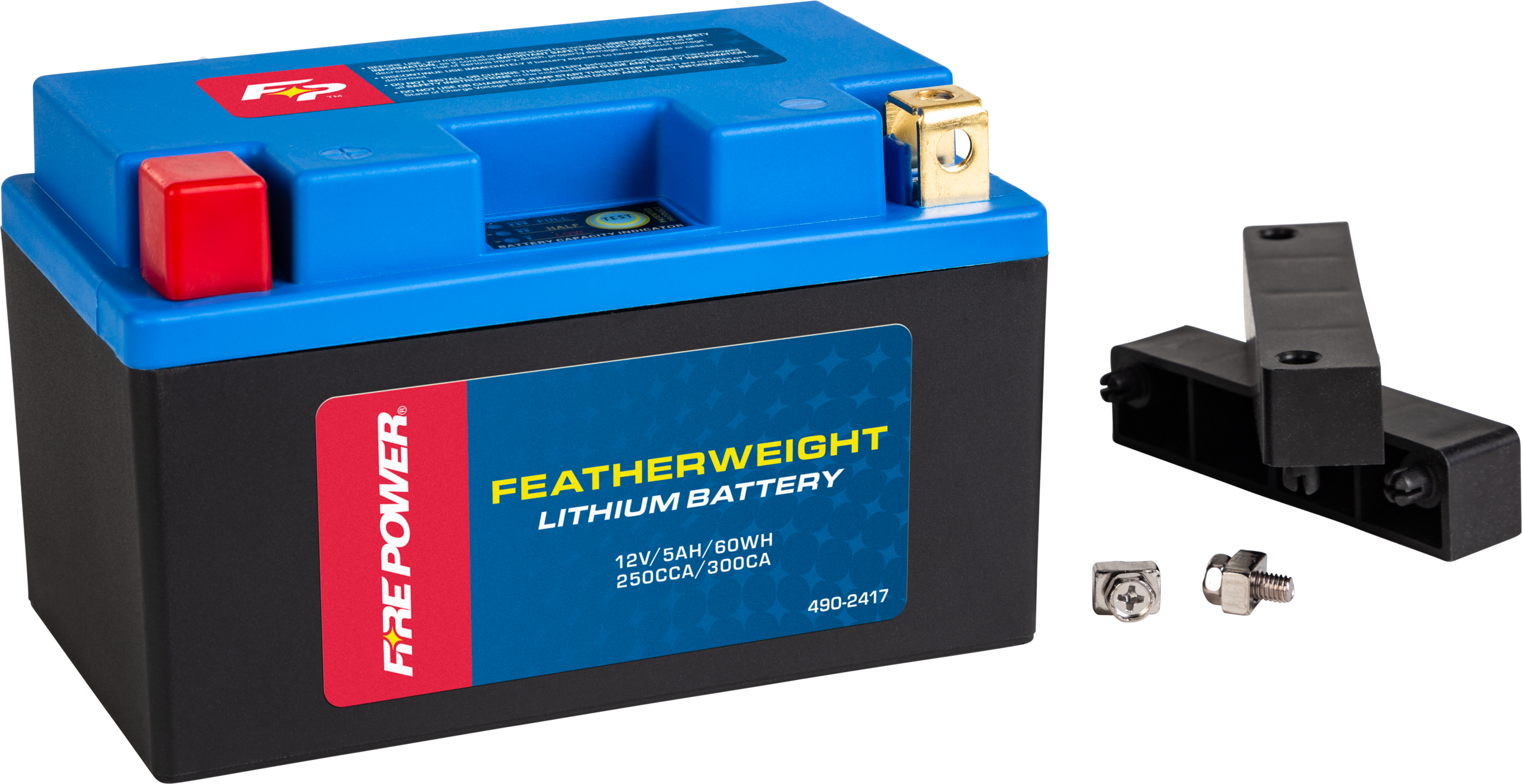 Fire Power 490-2417 - Featherweight Lithium Battery 250 CCA 12V/60WH