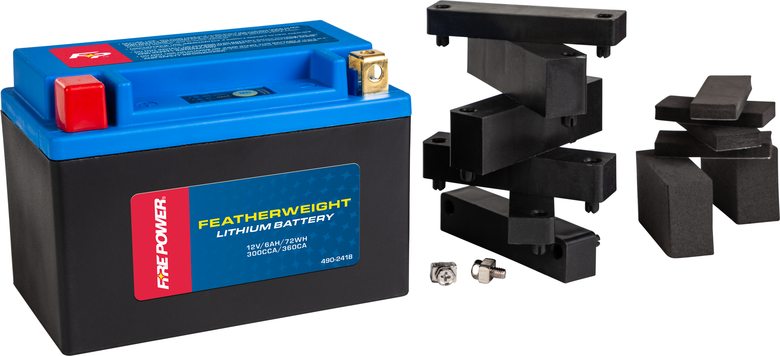 Fire Power 490-2418 - Featherweight Lithium Battery 300 CCA 12V