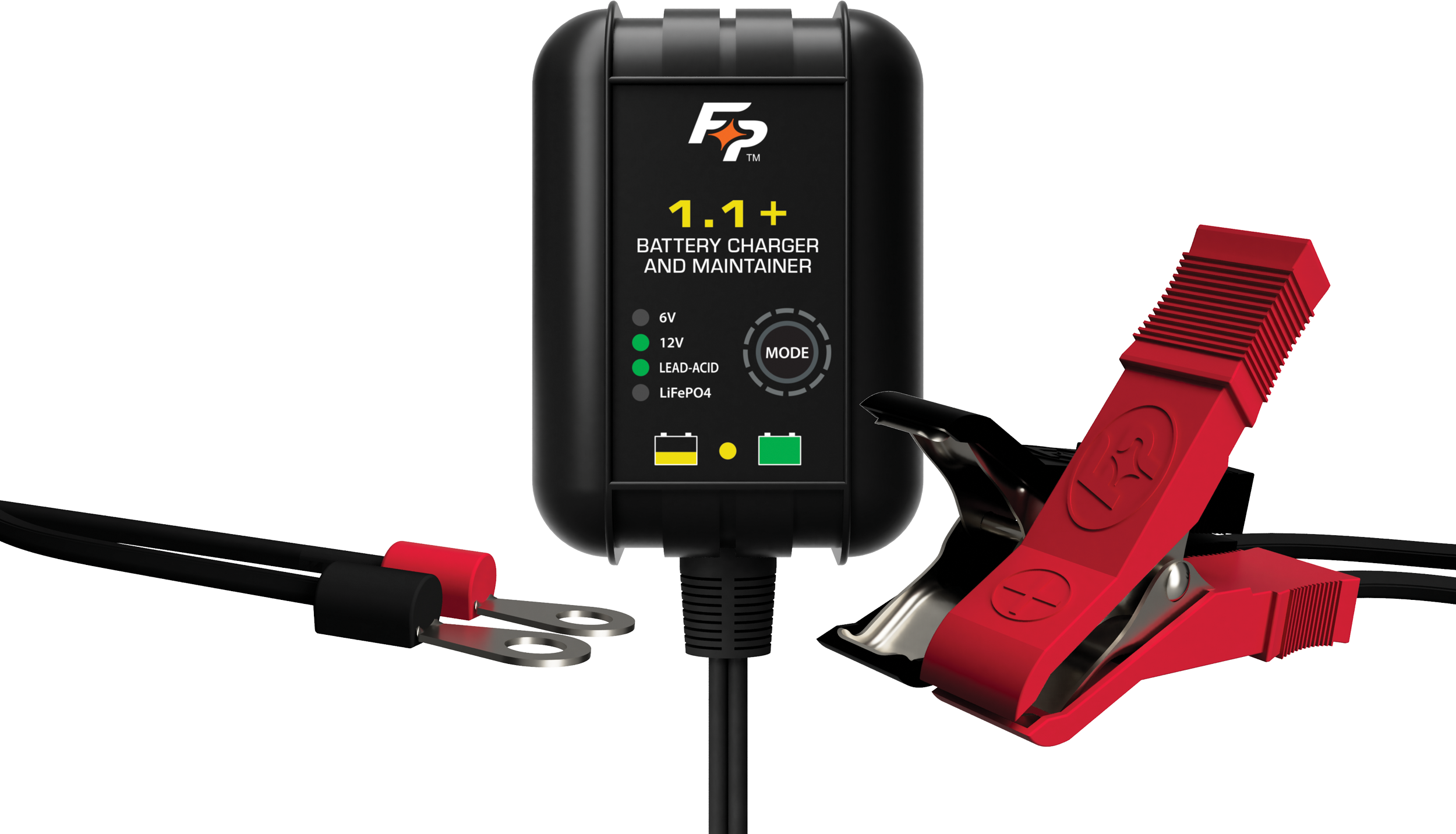 Fire Power 490-2900 - 6V/12V 1.1A Fully Automatic Battery Charger